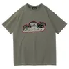 Trapstar T-shirt sześć kolorów klasyczne litery męskie i damskie Marka mody Top Luksusowe ubranie Pure Cotton Prosty Street Hip-Hop DT768 D0L7