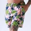 Men's Shorts 2023 Seaside Swim Truncks Mens HIgh Quality Pink Shorts Quick Dry Swimsuits Summer Beach Board Swimwear Shorts With Mesh Pants W0320