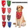 Collari per cani Prodotti per animali domestici di Natale Bandana Cotone Gatto Bandane/Sciarpa/Bavaglini Stampa Piccoli-Grandi accessori per toelettatura