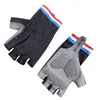 Luvas de ciclismo Luvas de ciclismo Pro Aero Mulheres equipes leves meio dedo dedo anti deslize de bicicleta de estrada à prova de choque Guantes Ciclismo 230317