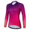 Racing Jackets UFOBIKE Cycling Jersey Women MTB Bicycle Team Shirts Men Long Sleeve Bike Wear Summer Cycle Clothes