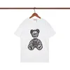 Womens Designer t-shirt Broken Head Bear T-shirt manches courtes lettres palmiers Tendance estivale T-shirts manches courtes Top High Street tee-shirt Identique pour hommes et femmes