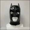 Party Maskeert de Dark Knight Bruce Wayne Joker Cosplay Bats 11 Reductie Fl Gezichthelm Soft PVC Latex Mask Halloween Props 220715 Dr Dhflr