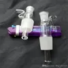 Caveohs trasparente bong di vetro accessori Accessori in vetro tubi fumatori mini multicolori