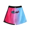 Men's Capris Heat Embroidered Basketball Shorts