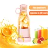 Fruits Légumes Outils ANYUFA 500ml Verre Mélangeur De Jus Frais Mini Main Robot De Cuisine Smoothie Portable mélangeur électrique Maker Appareil Ménager 230320