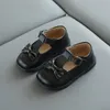 Tênis moda ttied meninas sapatos de grife princesa laciness kids vestem uma escola bege preta clássica para e06072 230317