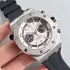 NEW Quality Quartz Watch For mens watches Colorful Watch Rubber Strap Sport VK Chronograph waterproof wristWatch