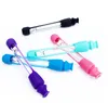 Straight Tube OG Glass Pipe With Color Silicone Sleeve High Borosilicate Material Non Fragile Glass Pipe Cigaretthållare