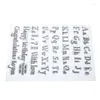 ベーキング型アルファベットエンボッサークッキースタンプケーキボーダーレース飾る文字金型ツールビスケットフォンダン