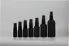 Storage Bottles 5ml/10ml/15ml/20ml/30ml/50ml Painted Black Frosted Glass Bottle With Shiny Sprayer Or Pump Cosmetic Container & Jars