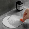 Shower Drain Covers Silicone Tube Drain Hair Catcher Stopper With Sucker For Bathroom Kitchen Filter Trap Home Drain Protectors