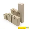 Bruin Kraft Paper Lade Box Wedding Verjaardagsfeestje Favor cadeau Candy Cardboard Boxes Rectangle Package Case voor geur