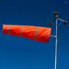 Racingjackor Windsock Wind Outdoor Sock Direction Windsocks Mätning Reflekterande Airport Aviation Fluorescerande orange strumpor Streamers