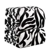 Koce Super wygodne miękki koc z norkową felting Zebra Wzór w paski Kwiat kwiatowy rzucany na sofę podróż do łóżka oddychającą 230320