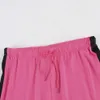 Pantalons de deux pièces pour femmes Tenues décontractées d'été Jogger Salopette Vêtements Deux pièces Ensemble Femmes Survêtement Lèvres Sexy Imprimer Hors Épaule Top Pantalon de survêtement 230317