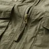 Mäns västar Summer Thin Outdoor Quickdrying ärmlös jacka POGRAFI Fiske MultiCocke Casual Men Vest Army Green Khkai Workwear 230320