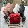 Nouveaux sacs d'appareil photo Arrivées chaînes de luxe Brand de créateur de mode épaule de haute qualité Sac Cross Cross Lawre Letter Pourse Portefeuille Téléfot