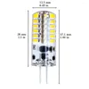 10x G4 1W 2W 3W 24/48SMD3014 SMD 2835 LED Ampoule Blanc Chaud (2800-3200K) Bulb Light 150-180LM DC12V 360 Degree