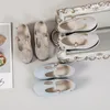 Sneakers Frühling Kinder Prinzessin Schuhe Kinder t Bar Mädchen Mode Mode -Kleinkind Ballett Flats Süße Leder Mary Jane 230317