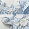 Zestawy odzieży Summer Korean Children's Water Drop Ubrania dziecięce jakość dziewcząt garnitury 230317