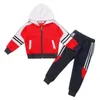 Clothing Sets Girl Fashion Outfit 2Pcs Set Spring Autumn Toddler Girls Hooded Cotton Sweatshirt Pants Student Tracksuit Boutique Clothes 230317