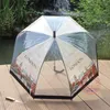 Parapluies Grande Taille Parapluie Automatique Designer Maxi Transparent Coupe-Vent Femme Plage Quitasol Long Manche Mode