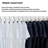 Men's T-Shirts Men Blank T-shirt White Cotton Oversized Vintage Solid Color T-shirt Big Size Women Fashion T Shirt Men's Clothes 230317