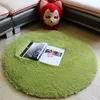 Carpet Rainbow Fluffy Round Rug Carpets Living Room Decor Faux Fur s Kids Long Plush s for Bedroom Shaggy Modern Mats 230320