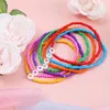 Strand Makersland 7 Uds pulseras de cuentas de semillas para mujeres hechas a mano joyería de moda de amistad pulseras de cuerdas elásticas hombres al por mayor