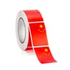 Gift Wrap 100-500pcs China Flag Stickers Removable Labels Pegatinas S Supplies For Parades Chinese International Festival