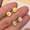 LOVE earring charms for woman stud designer fine silver Gold plated 18K T0P quality highest counter quality fashion classic style luxury anniversary gift 002