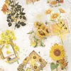 Geschenkpapier, 30 Stück/Beutel, botanische PET-Aufkleber für Scrapbooking, Karten, DIY, Notizbuch/Tagebuch/Memo/Umschläge, Dekoration, Bastelbedarf