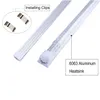 Led Tubes T8 Bb Light Integrate V Shape 4Ft 5Ft 6Ft 8Ft 3528 Smd Double Side Cooler Door Lighting 100Lm/W Drop Delivery Lights Bbs Dhqtn