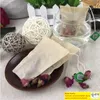 Portable Single Drawstring Heal Tea Bags Tools Disposable Wood Pulp Filter Paper Tea Strainer Filters Bag Home Office