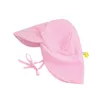 Baby pescerman berretti per bambini berretto da spiaggia cappello da cappello da sole per la protezione solare berretto estivo solido ragazza estate per ragazze regolabili cappelli per bambini accessori di moda bc420