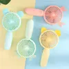 Party Favor Rechargeable Hand Held Mini Fan USB Office Outdoor small electric fans Portable Travel Appliances Air Cooler T9I002266