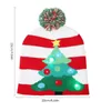Dekoracje świąteczne śmieszne z dzianiny kapelusz ciepły ochronna czapka dla dzieci dorośli domowe Święto Roku dekoracja