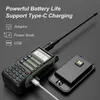Baofeng talkie-walkie UV-20 Pro type-c IP68 étanche haute puissance CB Ham 10-100 KM longue portée Radio bidirectionnelle