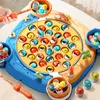 Party Games Crafts Electric Magnetic Fishing With Music Toys for Boys Imitate Fish Rod Children Magnet Game Education Girl 3 Year 230320