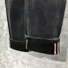 Erkek Kot Highend H Lüks Marka Moda Sıradan Yıkalı Pamuk Denimleri Pantolon En Kalite Düz Midwaist Spor Pantolon 230320