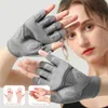 Cycling Gloves Cycling Gloves Women Fitness Gloves Gym Weightlifting Yoga Bodybuilding Training Thin Breathable Non-slip Half Finger Gloves 230317