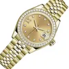 montres de diamant pour femmes montre de créateur femmes mouvement automatique montres de luxe 36MM 31MM verre saphir diamants relojs Montres qualité aaa