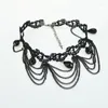 Choker 2023 Handmade Black Lace Fashion Jewelry Gift Gothic Necklaces For Women Collar Vintage Maxi Necklace Accessories