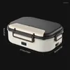 Dinnerware Sets Y1QB Electric Heated Lunch Box Removable Warmer Portable Heater Easy Clean