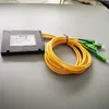 ABS unimodal del acoplador de la fibra óptica del 1:4 del divisor del PLC de la fibra óptica 1X4 SC/APC encajonado