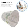 Table Lamps Lamp Shade Cover Lampshade Cloth Shades Tableclipreplacement Drum Chandelier Printed Bedside Decorativefloor Fabric Covers Light