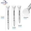 Golf Tees Golf Tees 70mm Wood 100 PCS Professional White Tood Rands Digital Scale Golf Tees 83mm White Golf Wood Tee Golf Accesories 230317