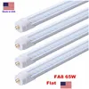 Led Tubes 8Ft 8 Feet Single Pin Fa8 T8 Tube Light Fixture 45W 65W V Shaped Double Rows Bbs Drop Delivery Lights Lighting Dh4Ia