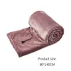 Blankets USB Electric Heating Blanket Household Supplies 5V Heating Shoulder Pad Soft Skin Friendly Machine Washable for Body Neck Legs 230320